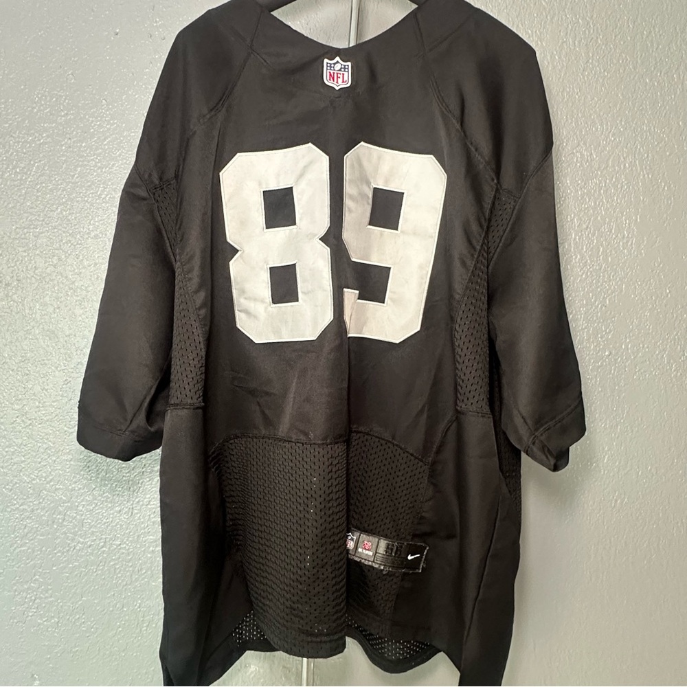 NFL Black On-Field Nike NFL Jersey Oakland Raiders 89 Amari Cooper size 56